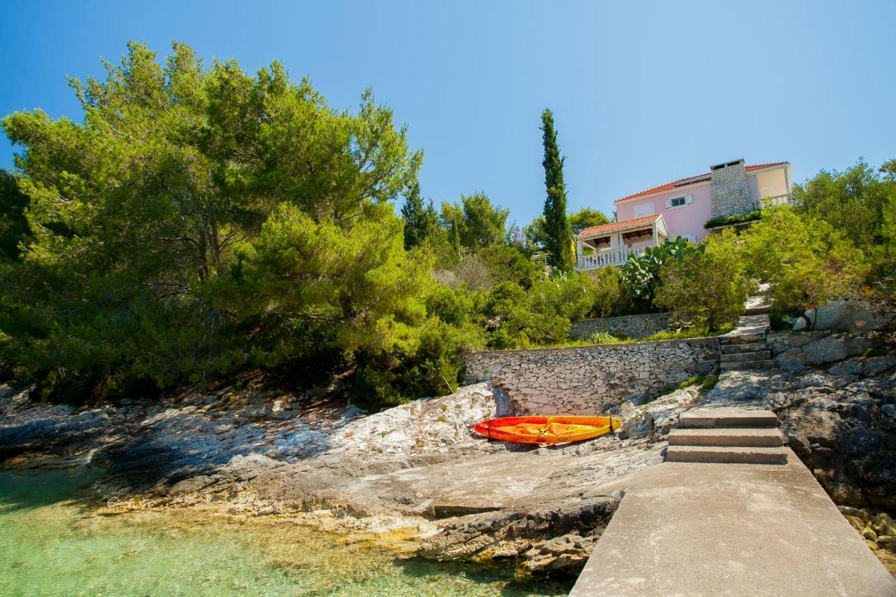 Waterfront Villa With Pool Вела Лука Екстериор снимка